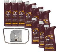 9 L MANNOL ATF AG55 FEBI Filtro Olio Cambio Per Ford Ranger 3.2 TDCi 4x4 2.0
