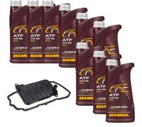 9 L MANNOL ATF AG55 FEBI Filtro Olio Cambio Per Mercedes-Benz GLC 350E 4MATIC