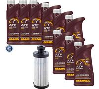 9 L MANNOL ATF AG55 VAICO Filtro Olio Cambio Per Audi A4 Allroad 3.0 TDI Quattro