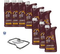 9 L MANNOL ATF AG55 VAICO Filtro Olio Cambio Per MINI Mini Cabriolet Cooper S