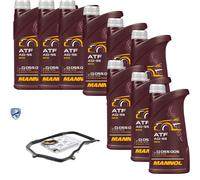 9 L MANNOL ATF AG55 VAICO Filtro Olio Cambio Per VW Golf III 1.8 2.0 Transporter