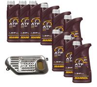 9 L mannol Atf AG60 Olio Ingranaggi Febi Filtro Trasmissione per Audi A4 Avant