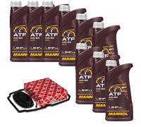 9 L mannol Atf AG60 Olio Ingranaggi Febi Filtro Trasmissione per Mercedes-Benz