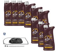 9 L mannol Atf AG60 Olio per Ingranaggi Vaico Filtro Trasmissione BMW 7er 760i