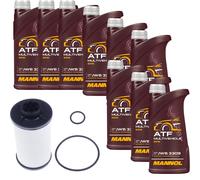 9 L MANNOL ATF Multivehicle JWS DENCKERMANN Filtro Olio Cambi Per VW Golf V 1.6