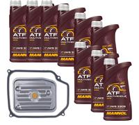 9 L mannol Atf Multivehicle Jws Denckermann Filtro Olio Trasmissione per VW