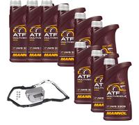 9 L mannol Atf Multivehicle Jws Febi Filtro Olio Trasmissione per VW Multivan V