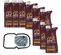 9 L MANNOL ATF Multivehicle JWS MANN Filtro Olio Cambio Per Mercedes-Benz SL 320