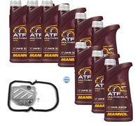 9 L MANNOL ATF Multivehicle JWS MEYLE Filtro Olio Cambio Per Mercedes-Benz 190 E