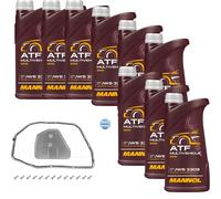 9 L MANNOL ATF Multivehicle JWS MEYLE Filtro Olio Cambio Per VW Phaeton 3.2 V6