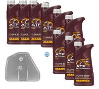 9 L MANNOL ATF Multivehicle JWS MEYLE Filtro Olio Cambio Per VW Phaeton 3.2 V6