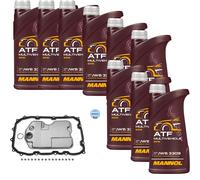 9 L MANNOL ATF Multivehicle JWS MEYLE Filtro Olio Cambio Per VW Touareg 3.0 V6