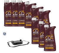 9 L MANNOL ATF Multivehicle JWS VAICO Filtro Olio Cambio Per Ford Focus II 1.6