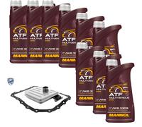 9 L MANNOL ATF Multivehicle JWS VAICO Filtro Olio Cambio Per Hyundai IX55