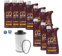9 L MANNOL ATF Multivehicle JWS VAICO Filtro Olio Cambio Per VW Touran 1.6 FSI
