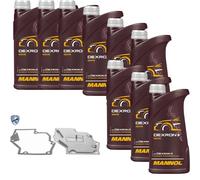 9 L MANNOL Dexron II VAICO Filtro Olio Cambio Per Suzuki Vitara Cabrio 1.6i 16V
