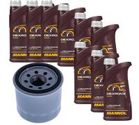 9 L MANNOL Dexron III DENCKERMANN Filtro Olio Cambio Per Subaru Forester 2.0 X