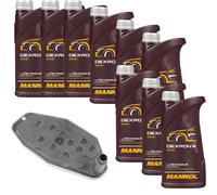 9 L MANNOL Dexron III VAICO Filtro Olio Cambio Per Jeep Cherokee 2.8 CRD 4WD 3.7
