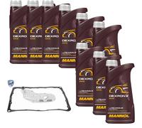 9 L MANNOL Dexron III VAICO Filtro Olio Cambio Per Nissan 200 SX 2.0i 16V Turbo