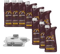 9 L MANNOL Dexron III VAICO Filtro Olio Cambio Per Nissan X-Trail 2.0 4x4 2.5