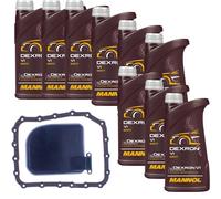 9 L mannol Dexron VI Denckermann Filtro Olio Trasmissione per Kia A 2.2 Crdi 4WD