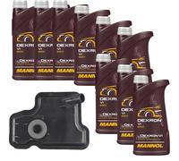 9 L mannol Dexron VI Febi Filtro Olio Trasmissione per Opel Insignia A Caravan