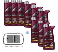 9 L MANNOL Dexron VI Meyle Filtro Olio Trasmissione per BMW E53 3.0d 3.0i Land