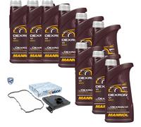 9 L MANNOL Dexron VI VAICO Filtro Olio Cambio Per KIA QL 1.6 GDi 2.0 CRDi AWD