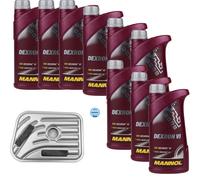 9 L MANNOL Olio per Ingranaggi Dexron VI Meyle HD Filtro Trasmissione Ford Da _