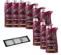 9 L mannol Trasmissione Dexron II Febi Filtro Olio per Honda Crx III 1.6 Esi