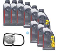 9 L MB Atf Olio per Ingranaggi 236.14 Meyle HD Filtro Olio Trasmissione per