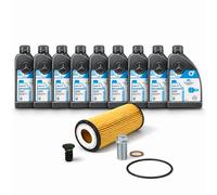 9 L Mercedes 5W40 Olio Motore MB 229.5 + Bosch Filtro Olio per 55AMG 63AMG