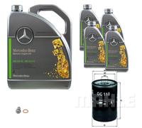 9 L Mercedes Olio Motore 5W-30 229.52 MAHLE Filtro Olio Per Coupe 230 CE Cat 300