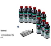 9 L Motore Liqui Moly 1800 Olio per Ingranaggi Vaico Filtro Trasmissione