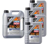 9 L Olio Motore Original LIQUI MOLY 1192 Special Tec LL 5W-30 Per VW 505 00 502