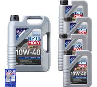 9 L Original LIQUI MOLY MOS2 LEICHTLAUF 10W-40 Per ACEA A3 B4 API SL Ford