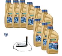 9 L RAVENOL ATF T-WS Set Olio Trasmissione VAICO Filtro Per VW Phaeton 3.2 V6
