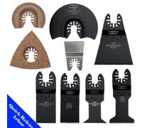 9 Lama Oscillante Multiuso Attrezzo Porter Cavo Artigiano Dewalt Fein Bosch Skil