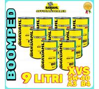 9 LITRI Bardahl Bardhal Technos 5W40 XVS A3 B4 Olio Motore Auto Sintetico 09BD67