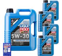 9 Litri Originale LIQUI MOLY Longtime High Tech 5W-30 Olio Motore