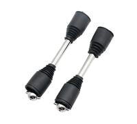 9 mm a trazione azionamento osseo per cane o tappo a prova di polvere Compatibile con 1 in a 5 auto a gas rc adatta modelli simili a parti di ricambio rofun baha rovan km 5b 5t 5sc(Black Silver)