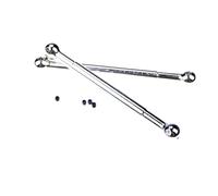 9 mm a trazione azionamento osseo per cane o tappo a prova di polvere Compatibile con 1 in a 5 auto a gas rc adatta modelli simili a parti di ricambio rofun baha rovan km 5b 5t 5sc(Dog Bone Silver)