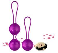 9 Modalità di Màssaggio Silicone Kēgēl Bàll 2 in 1 Palline con Telecomando Per il Pelvico Palline per Donna, Ricaricabile,Impermeabile,Liscio,Controllo della Vescica ed Esercizi del Pavimento Pelvico