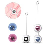 9 Modalità di Màssaggio Silicone Kēgēl Bàll 2 in 1 Palline Per il Pelvico Palline per Donna, USB Ricaricabile - Impermeabile - Liscio -para Controllo della Vescica ed Esercizi del Pavimento Pelvico