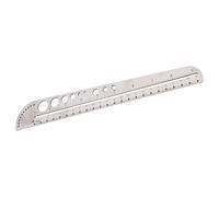 9 "Multiuso Angles Finder Regola Precisioni Strumento di Disegno Multifunzione Strumento di Misura Facile Trasporto Per Progettisti Strumento Riutilizzabile