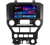 9" Navigazione GPS per Auto Android 15 per Ford Mustang 2015-2018, Collega E USA Support Controllo del Volante Chiamate in Vivavoce Telecamera Posteriore Carplay,8 Core 4G+WiFi 4G+64G