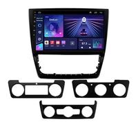 9" Navigazione GPS per Auto Android 15 per Skoda Yeti 2009-2014, Collega E USA Support Controllo del Volante Chiamate in Vivavoce Telecamera Posteriore Carplay,8 Core 4G+WiFi 2G+32G
