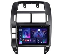 9" Navigazione GPS per Auto Android 15 per Volkswagen Polo MK4 2004-2009, Collega E USA Support Controllo del Volante Chiamate in Vivavoce Telecamera Posteriore Carplay