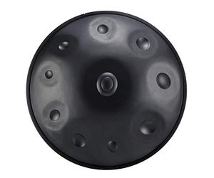 9 Note Handpan In D Minore, D3 A. BB. C D E F G A Helmholtz- risonatore Chakra Drum, 22 Pollici / 55 Cm, Ottimo For La Musica E Il Suono Healing Religione Yoga Zen Tè
