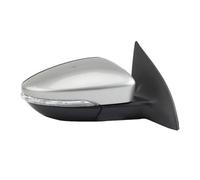 9 O 13 Fili Auto Power Riscaldato Fold Indicatori Direzione Gruppo Specchio Laterale Per Vw Per Passat Cc 2008 2009 2010 2011 2012 2013 2014-2018 Specchietto Elettrico Retrovisore(9 Wires silver R)